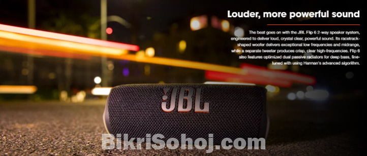 JBL Flip 6 Portable Waterproof Speaker